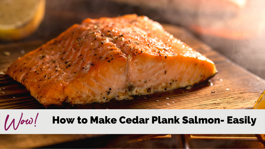  Cedar Plank Salmon with Lemon Dill Crust