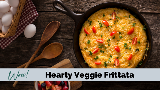 Hearty Veggie Frittata- a Lean and Green Recipe