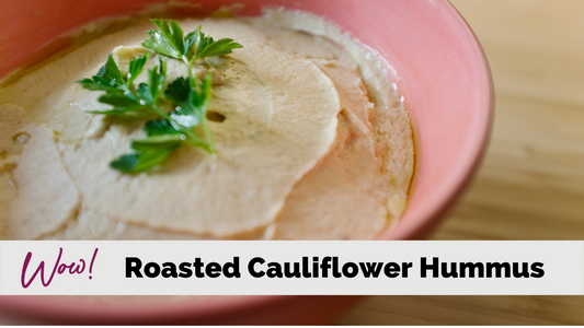 Roasted Cauliflower Hummus a Lean and Green Recipe