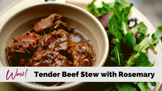 Tender Beef Stew with Rosemary a Lean and Green Recipe