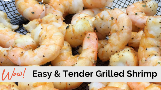 Tender Grilled Shrimp