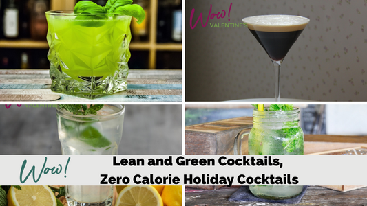 Lean and Green Cocktails, Zero Calorie Holiday Cocktails