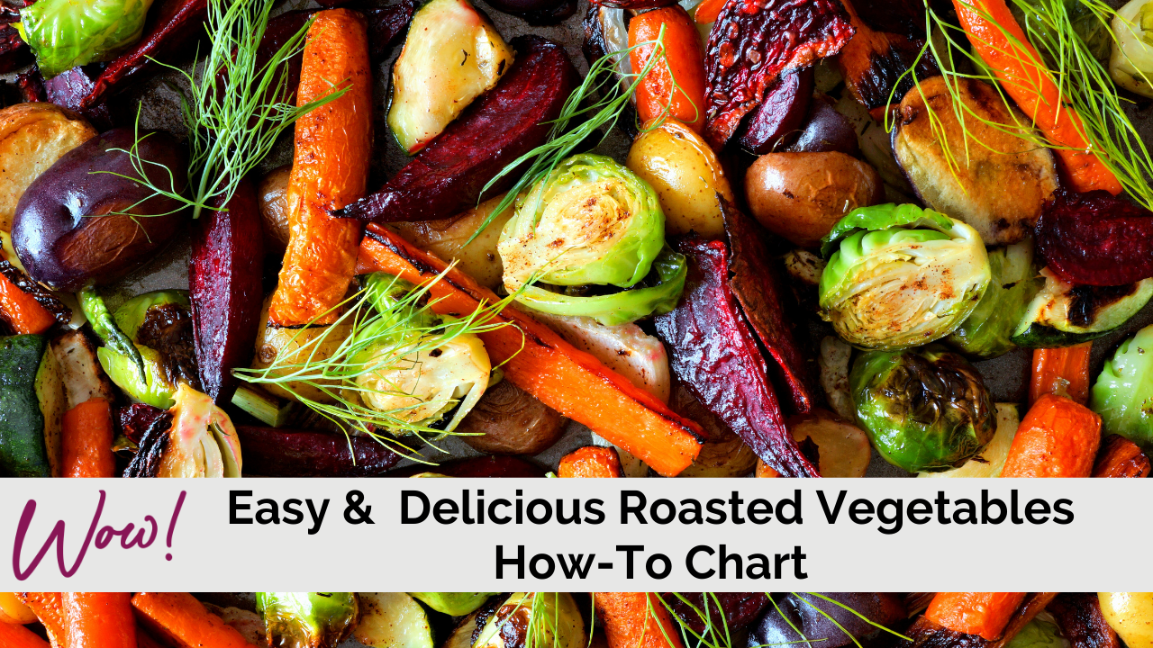 Veggie Roasting Chart Stacey Hawkins