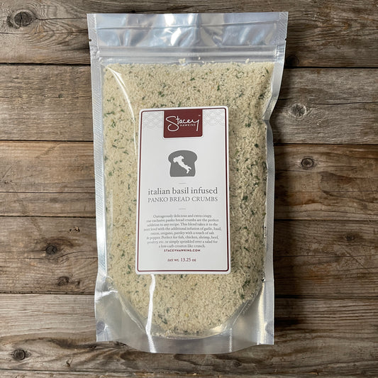 Italian Basil Infused Panko Bread Crumbs
