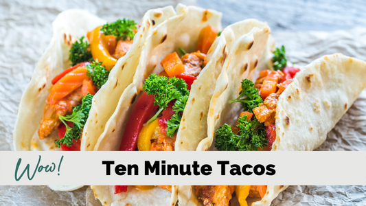 Ten Minute Taco Recipe Image