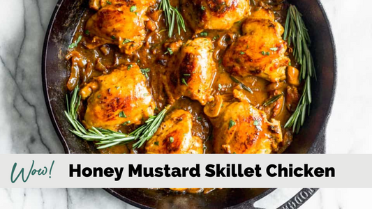 Honey Mustard Skillet Chicken Recipe