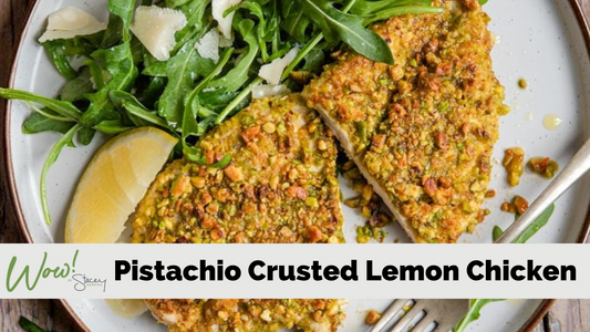 Pistachio Crusted Lemon Chicken