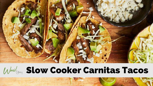 Slow Cooker Juicy Carnitas Tacos