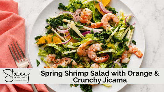 Spring Shrimp Salad with Orange & Crunchy Jicama