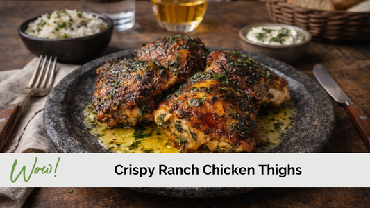 Blackened Ranch Chicken Thighs