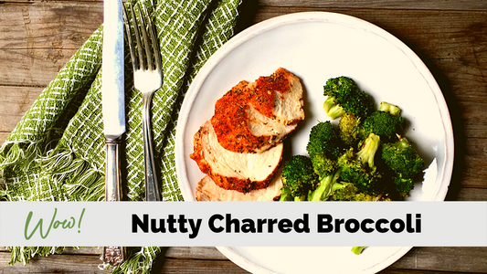 Nutty Charred Broccoli