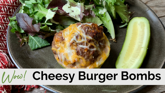 Cheesy Burger Bombs