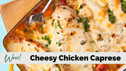 Cheesy Chicken Caprese