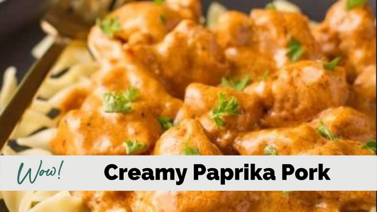 Creamy Paprika Pork a Lean & Green Recipe