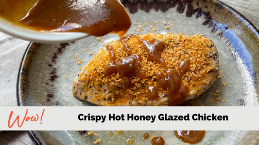 Crispy Hot Honey Glazed Chicken