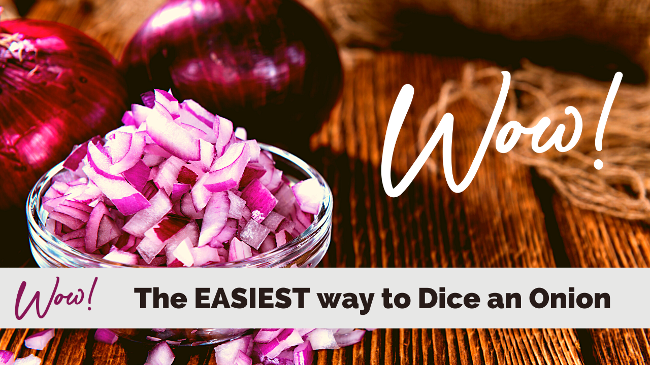 The Easiest way to Dice an Onion Stacey Hawkins