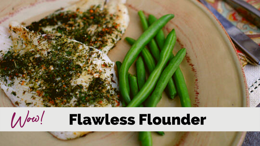 Flawless Flounder a Lean and Green Recipe