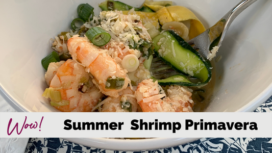 Summer Shrimp Primavera