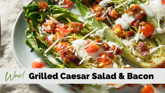 Low Carb Grilled Caesar Salad
