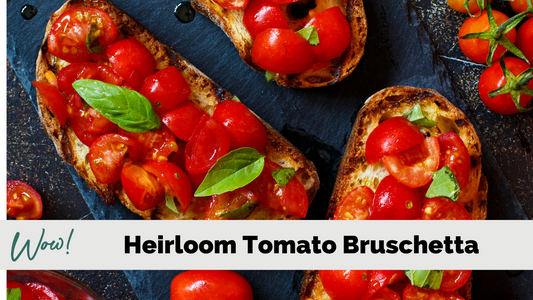 Heirloom Tomato Bruschetta