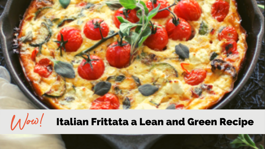 Italian Frittata a Lean and Green Recipe