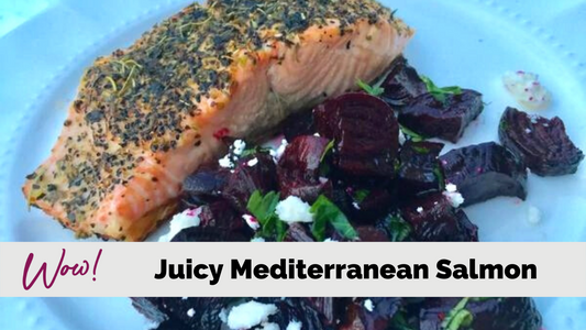 Juicy Mediterranean Salmon a Lean & Green Recipe