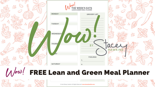 Lean and Green Weekly Meal Planner