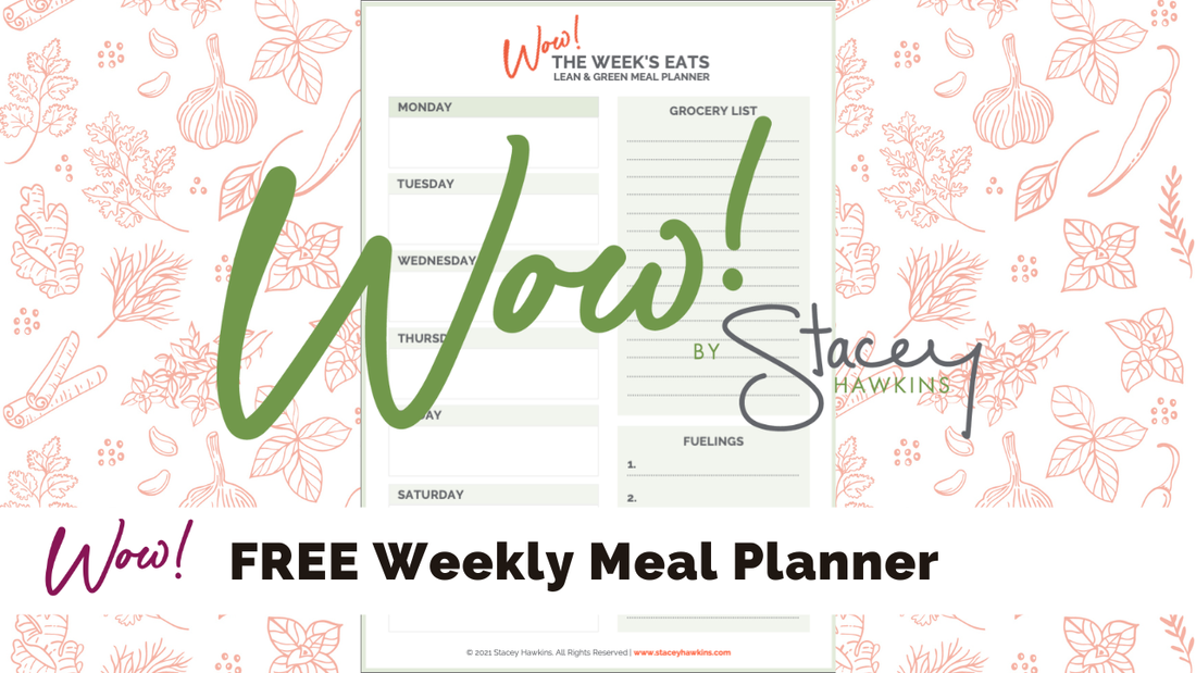 Lean and Green Weekly Meal Planner
