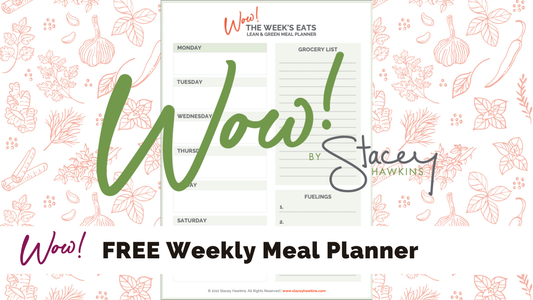 Lean and Green Weekly Meal Planner