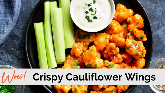The BEST Air "Fried" Cauliflower