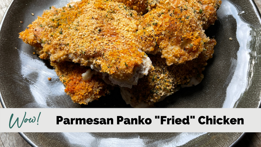 Parmesan Panko "Fried" Chicken