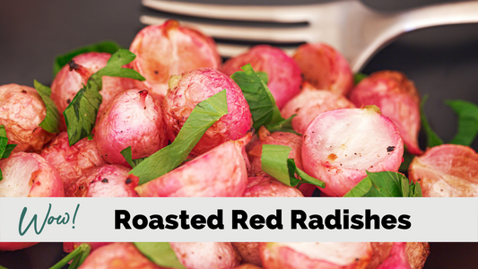 Roasted Red Radishes a Lean and Green Recipe