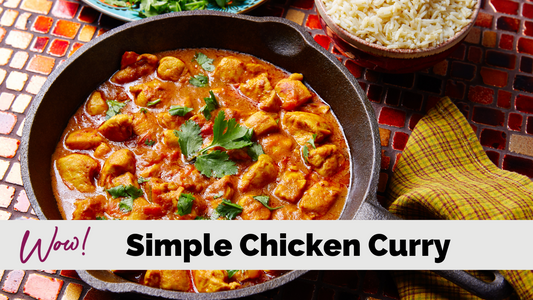 Simple Chicken Curry- a Lean and Green Recipe for the Slow Cooker