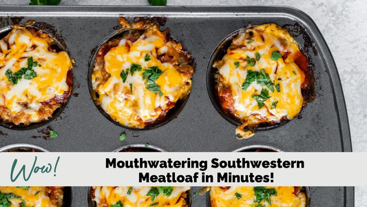 Mouthwatering Southwestern Meatloaf in Minutes!