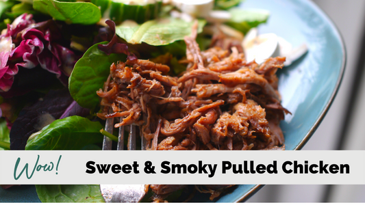 Sweet & Smoky Pulled Chicken a Lean and Green Recipe