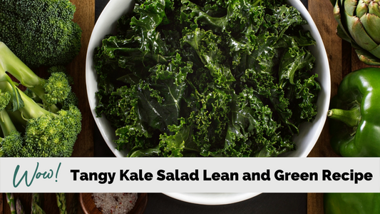 Tangy Kale Salad Lean and Green Recipe