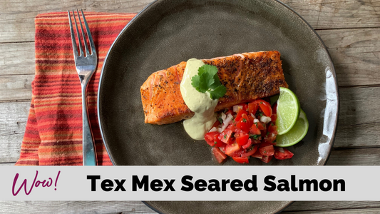 Tex-Mex Seared Salmon
