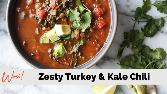 Zesty Turkey and Kale Chili a Lean and Green Recipe