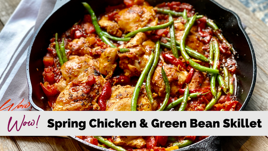 Spring Chicken and Green Bean Skillet