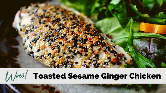Toasted Sesame Ginger Chicken