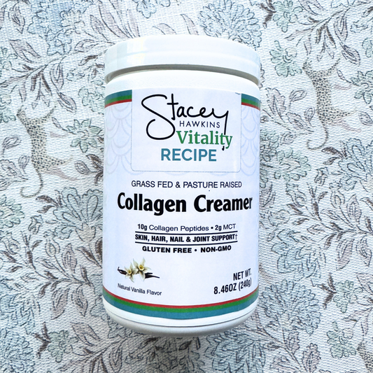 Vitality Recipe™ Grass Fed & Pasture Raised Collagen Creamer – Luxury in a Spoon