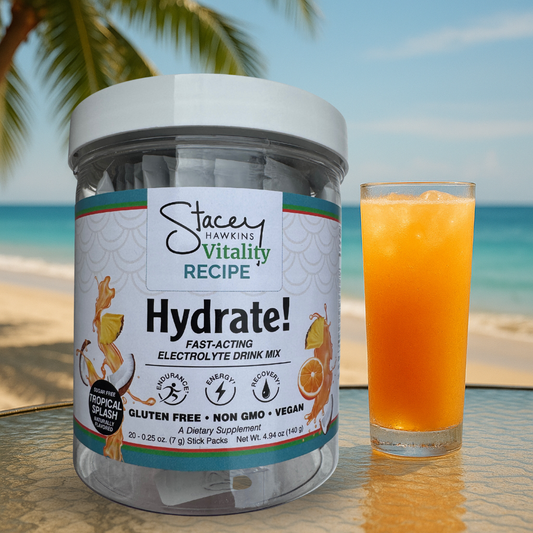 Vitality Recipe™ Hydrate! – Fast-Acting Electrolyte Drink Mix