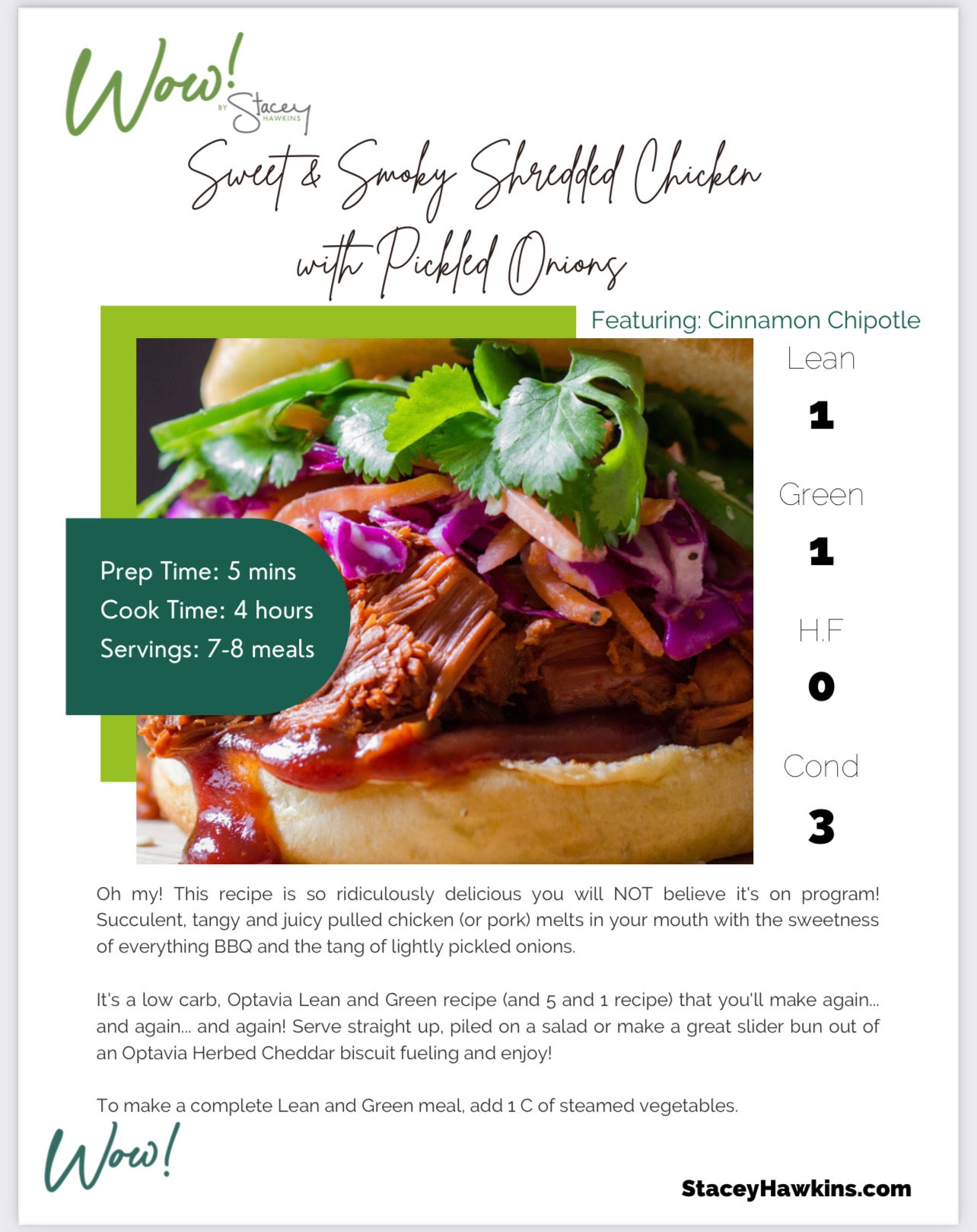 Lean and Green Meals in Minutes