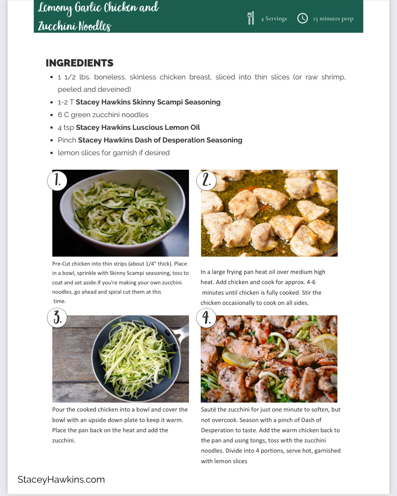 Lean and Green Meals in Minutes