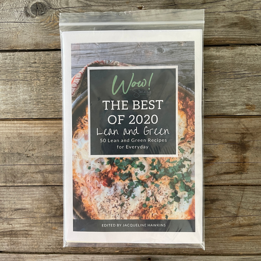 Lean and Green Best of 2020 Recipe Inserts