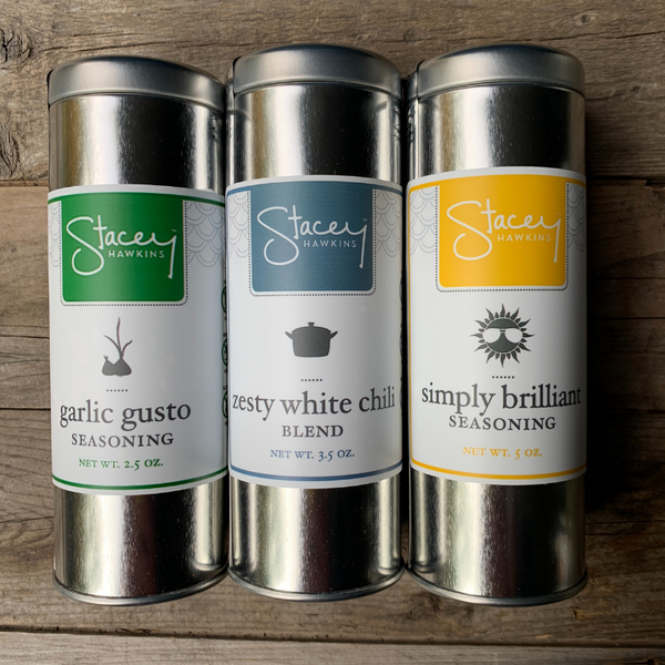 Garlic Forever Bundle: Gusto, Zesty Chili, Brilliant – Stacey Hawkins