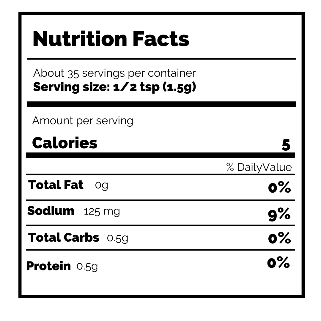 Truffle and Black Garlic Parmesan Seasoning Stacey Hawkins
