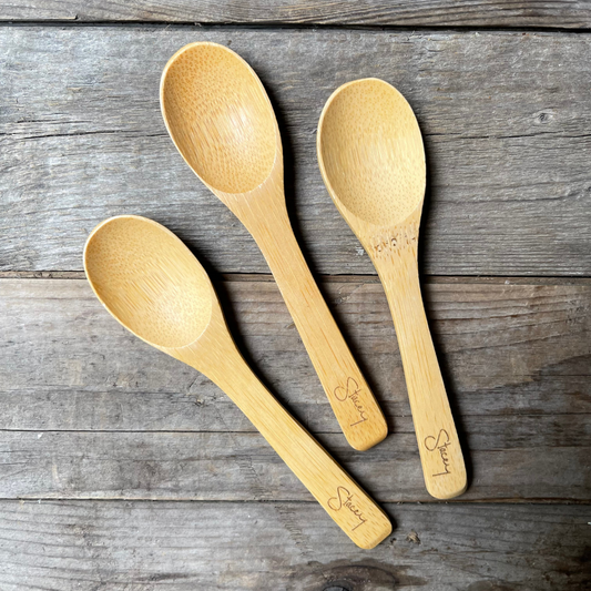 Signature Wooden Spoons- Set of 3